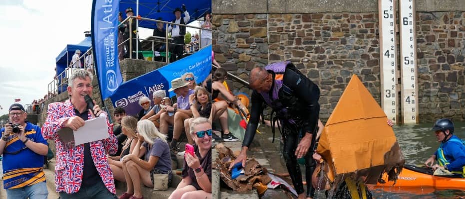 Cardboard regatta competition
