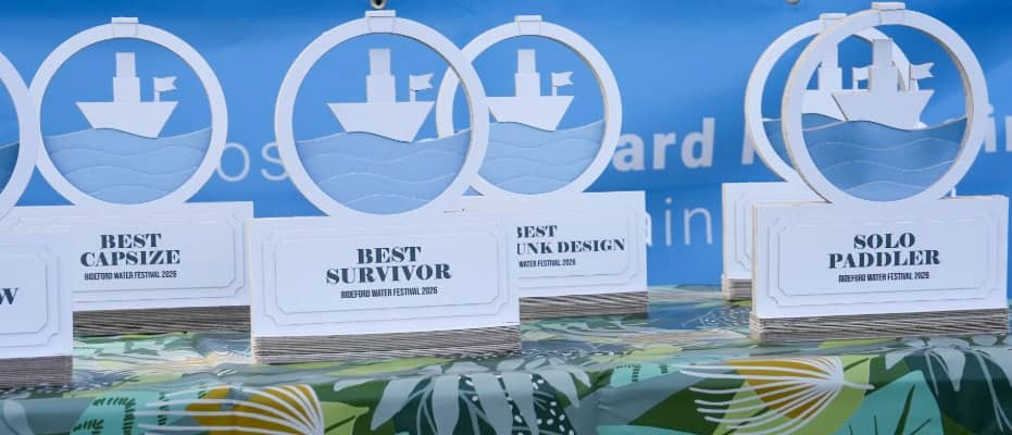 Cardboard trophies regatta 2026