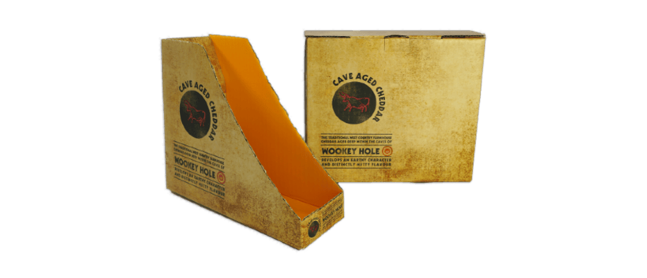 Cheese shelf ready packaging