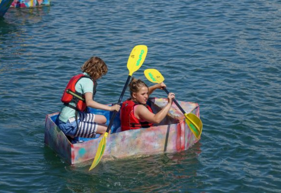 Cardboard boat 2 2021