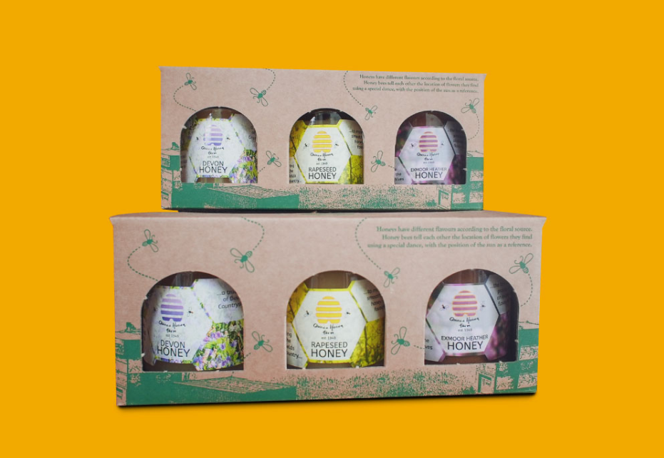 Honey Jar Gift Packaging Box