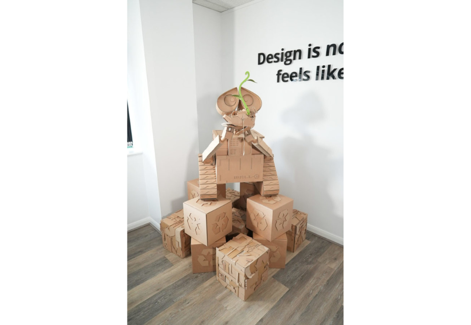 Wall E cardboard