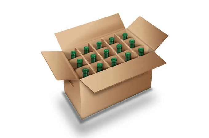 Wine bottle packaging boxes