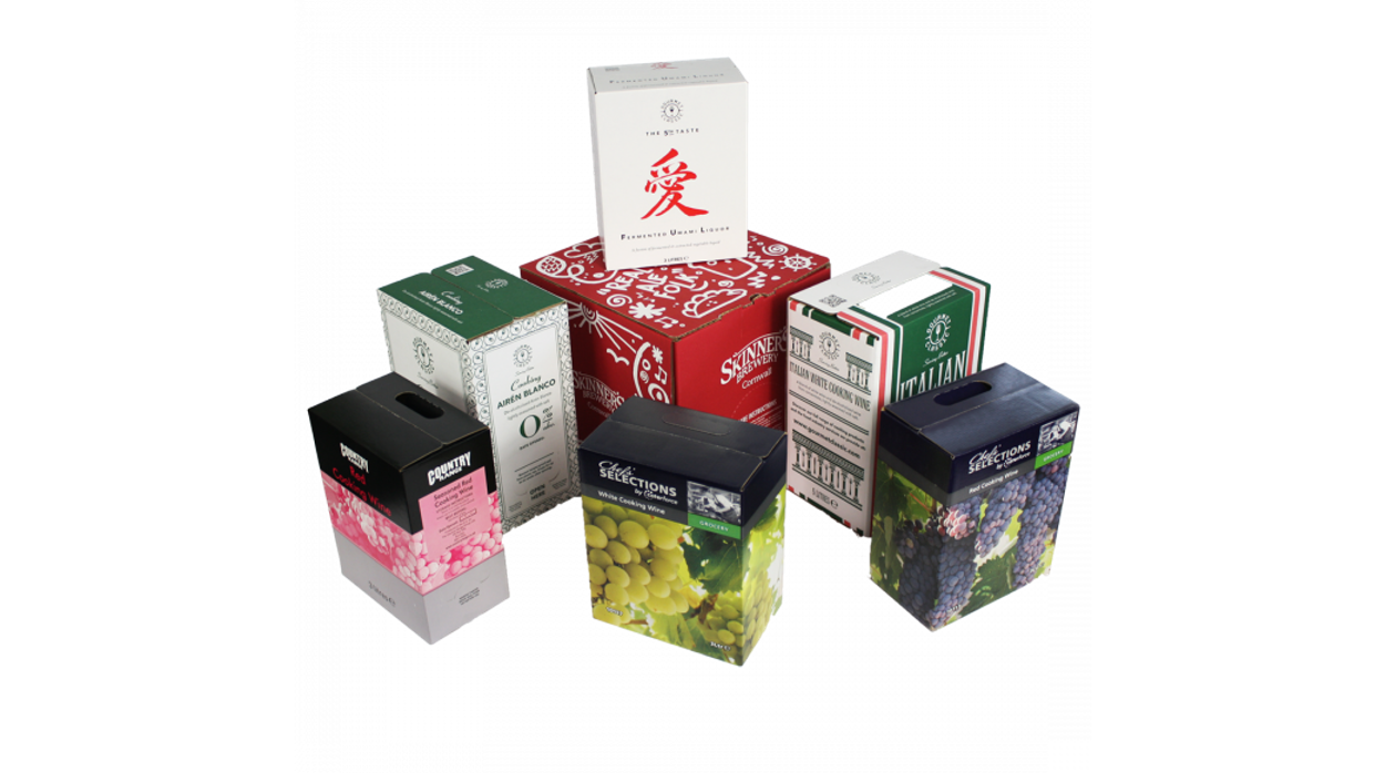 Brewery packaging box sample