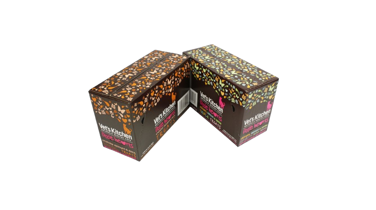 Pet food packaging box
