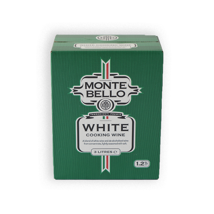 Cooking wine packaging box