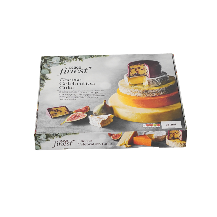 Cheese box packaging