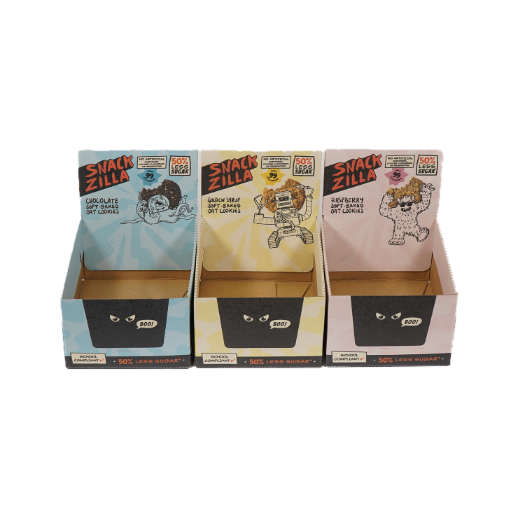 Snacks packaging box