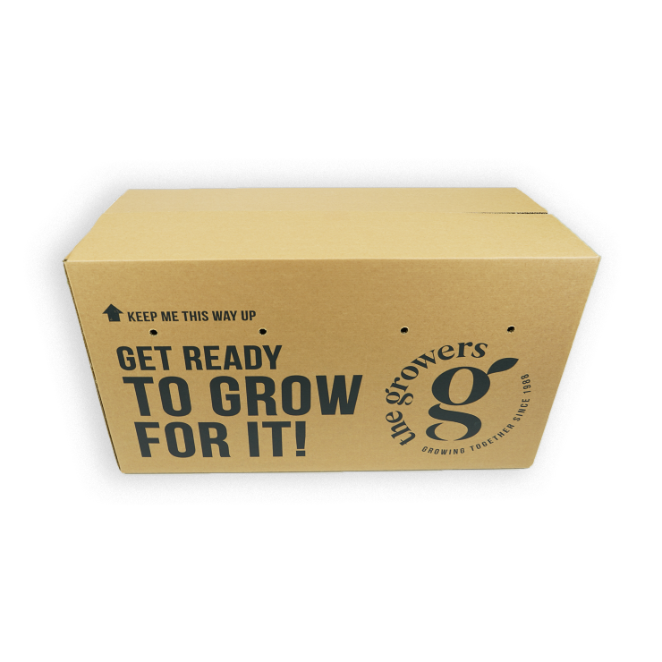 Flower packaging box