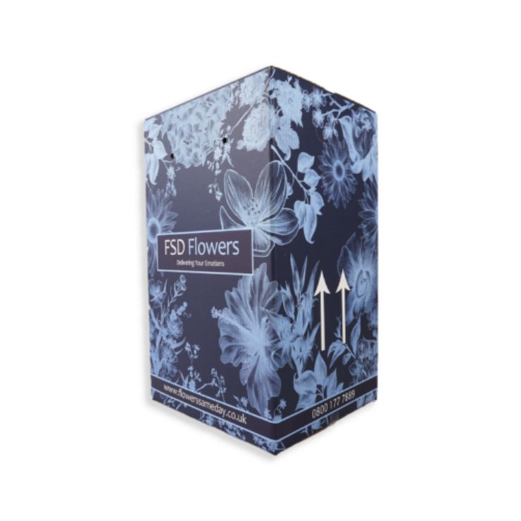 Flower packaging sample box