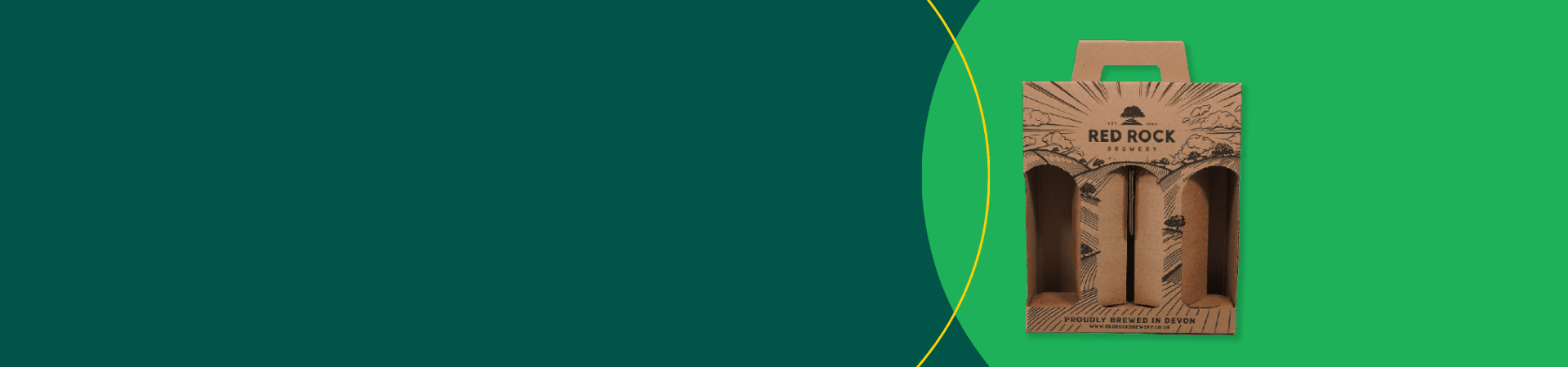 Brewery packaging box