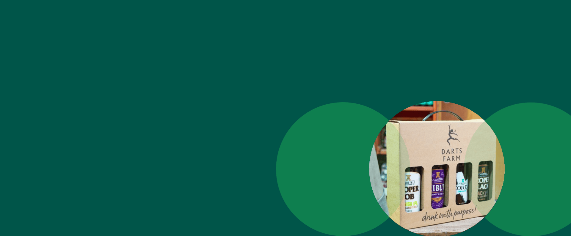 Bottled drinks solution for Darts Farm