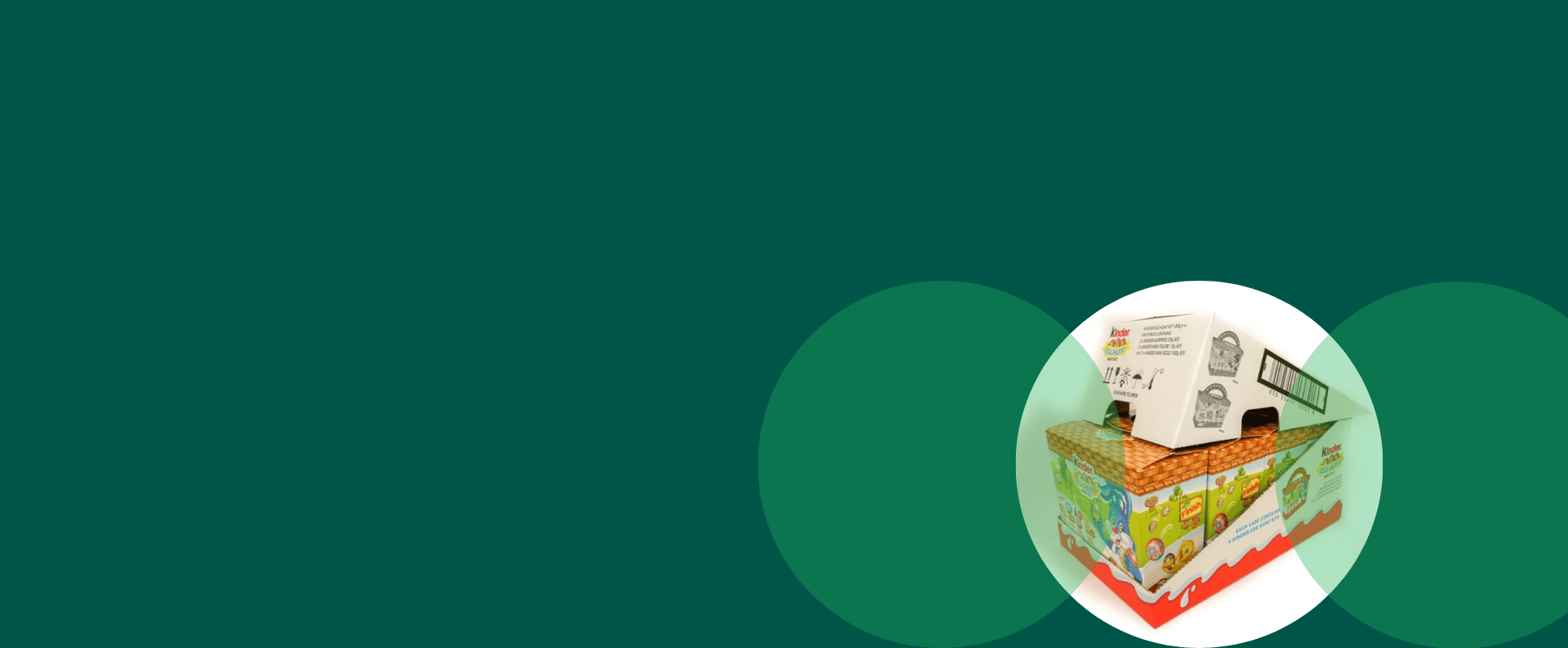 Kinder CDU packaging  box