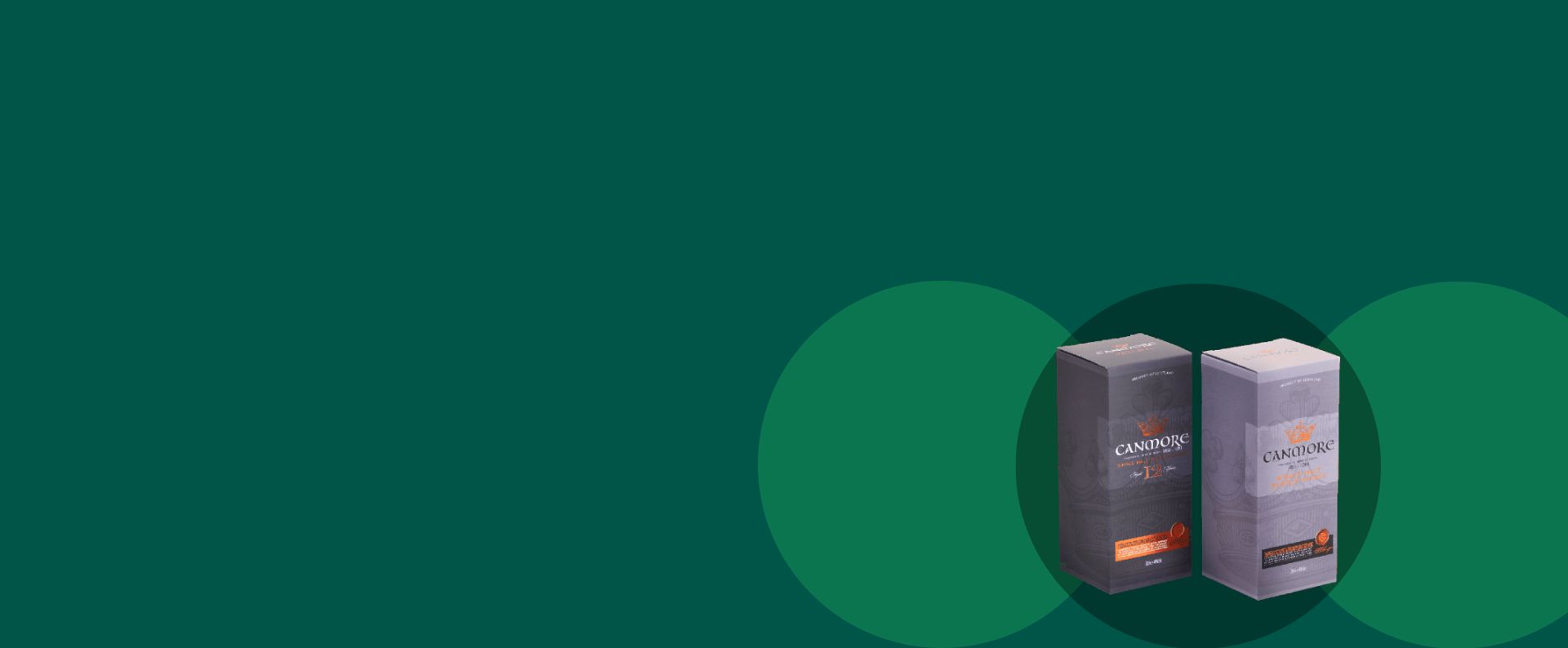 Premium whisky packaging