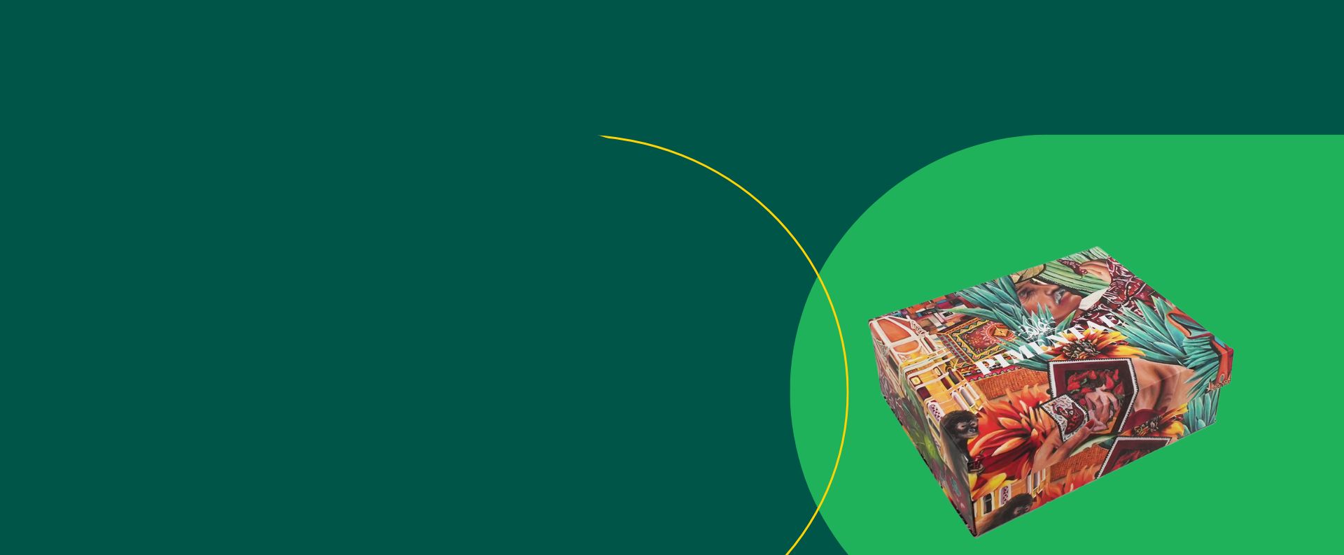 Litho printed packaging