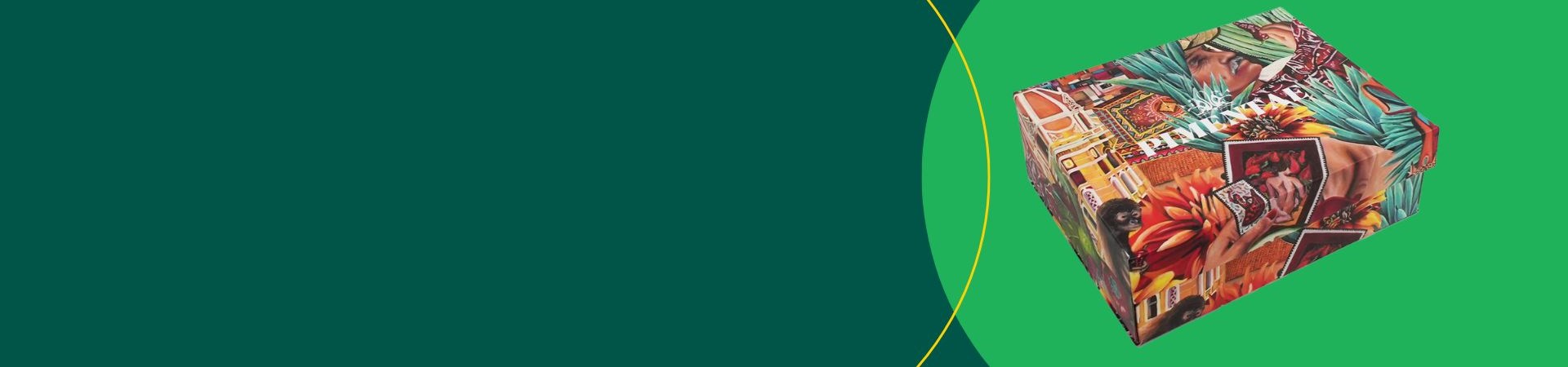 Litho printed packaging