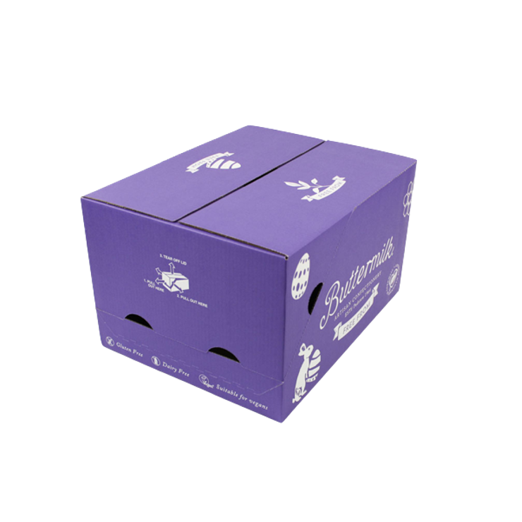 Shelf ready packaging box