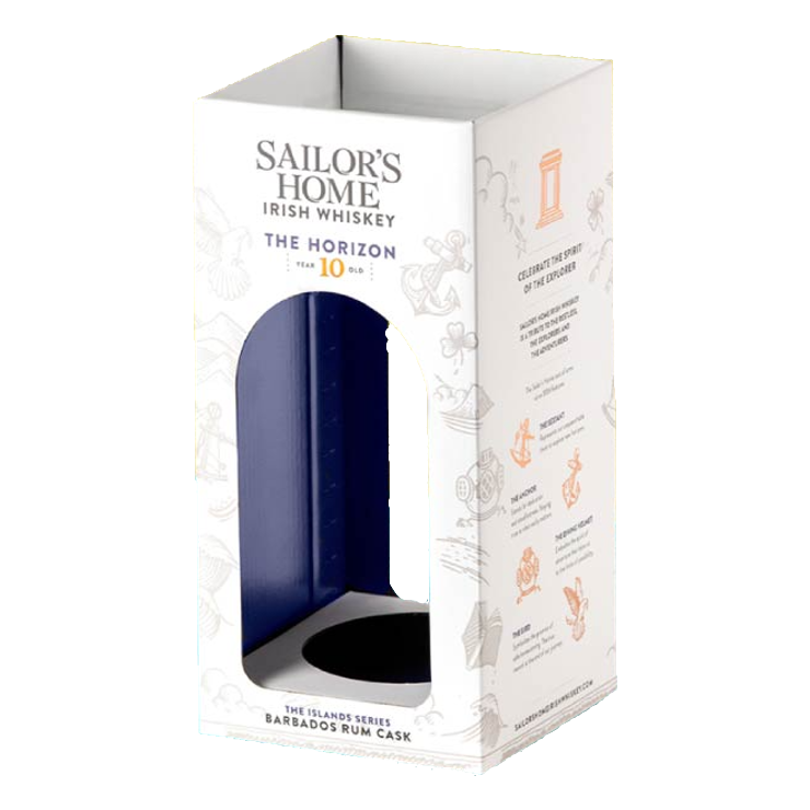 Whisky single bottle packaging