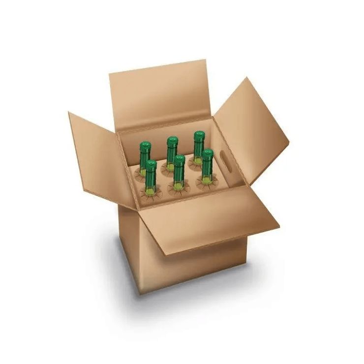 6 bottle delux wine packaging 740x740px