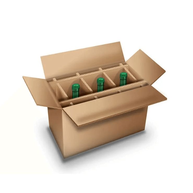 Wine 3 bottle packaging with inserts